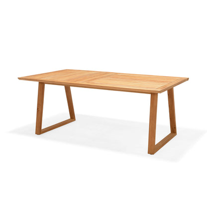 LifestyleGarden Agate Teak Outdoor Dining Table