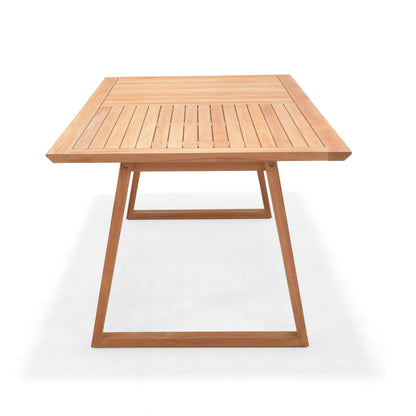 LifestyleGarden Agate Teak Outdoor Dining Table