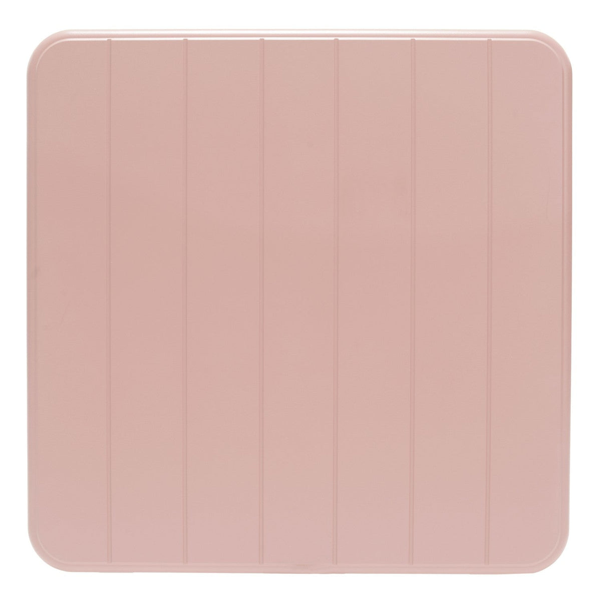 LifestyleGarden Nassau Square Outdoor Bistro Table, Peony Pink