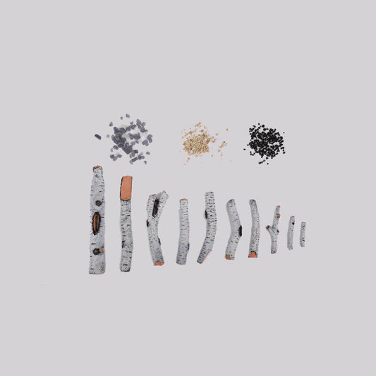 Amantii Birch 10 Piece Deluxe Media Kit