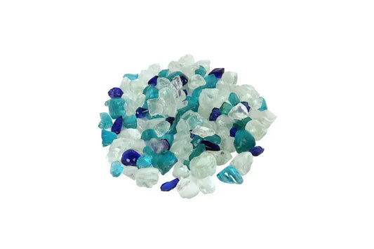 Amantii Ocean Blue Fire Glass Media AMSF-GLASS-16