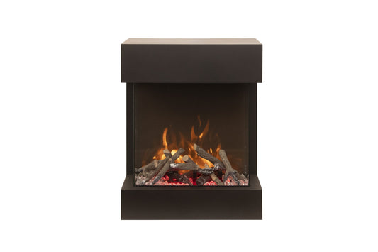Amantii The Cube Lumina 20 inch 3-Sided Electric Fireplace
