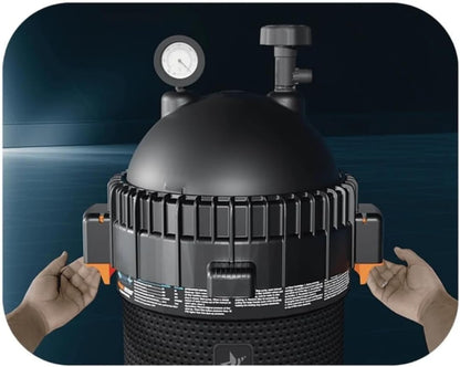 AquaStar PLF35000 - Pipeline Cartridge Filter - 35K Gal Pools Top