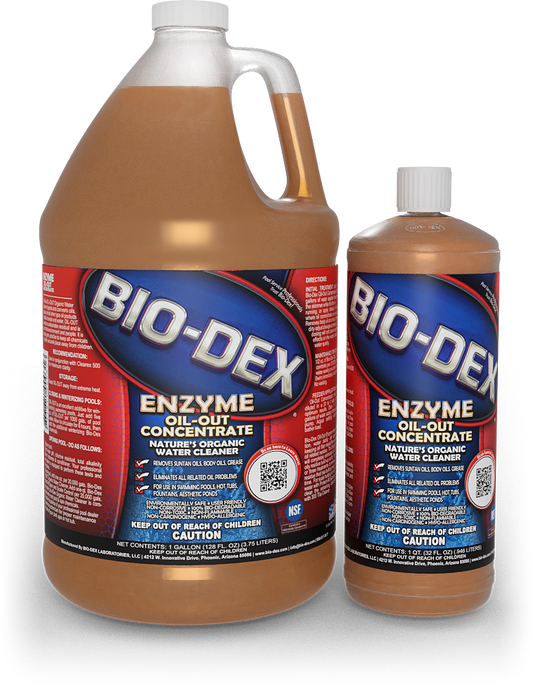 Bio-Dex Oil-Out Enzyme, 1 Gallon Bottle, 4/Case | BDX861032670