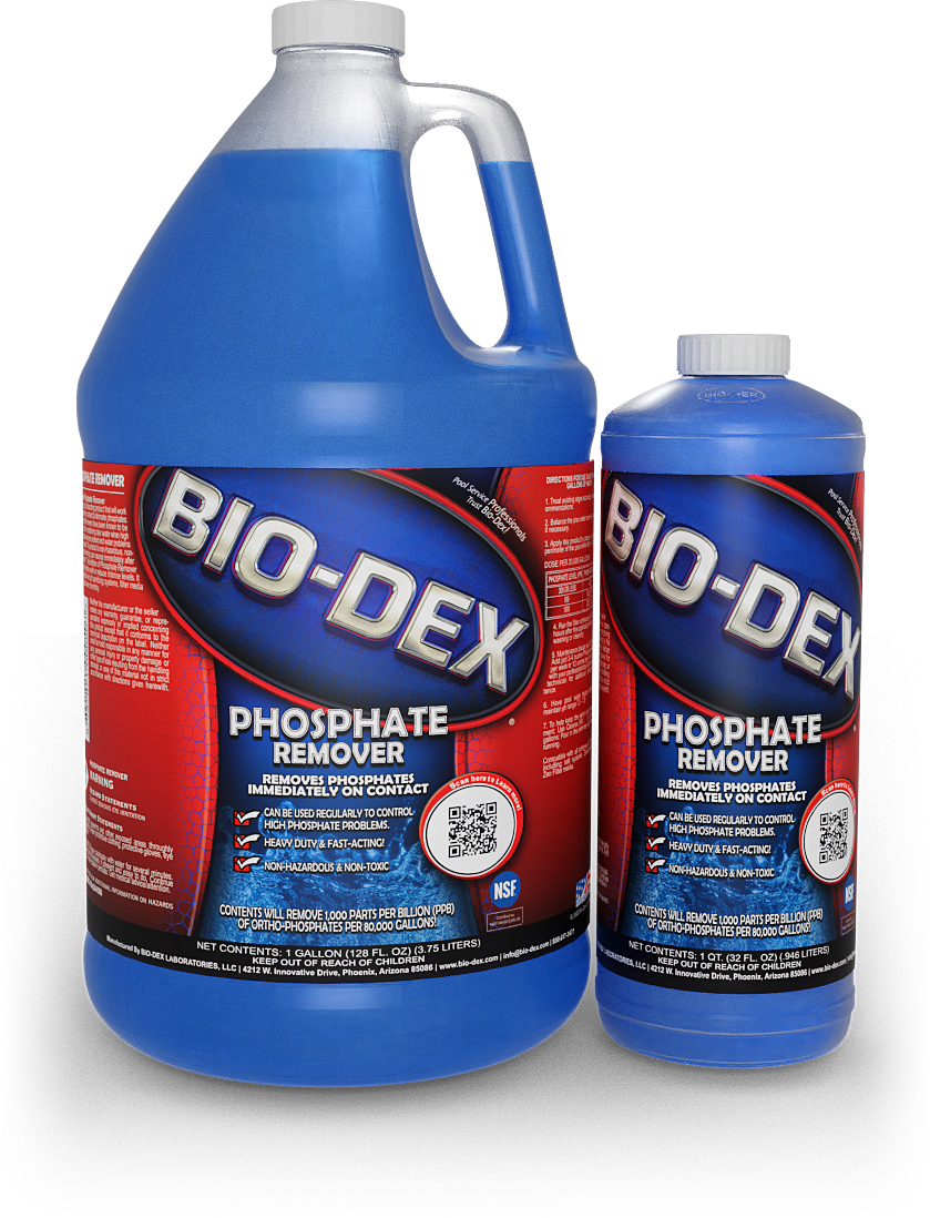 Bio-Dex Phosphate Remover, 1 Gallon Bottle, 4/Case | PHOS04