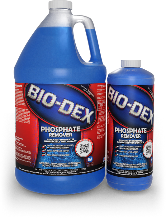 Bio-Dex Phosphate Remover, 1 Gallon Bottle, 4/Case | PHOS04