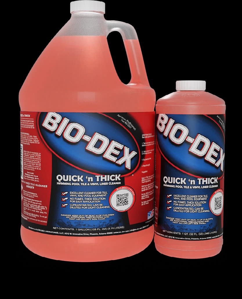Bio-Dex Quick 'N Thick Tile Cleaner , 1 Quart Bottle, 12/Case | BIOQT032