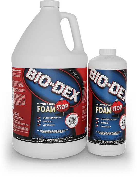 1 Gallon Biodex Spa Foam Stop Anti Foam  | SFS04