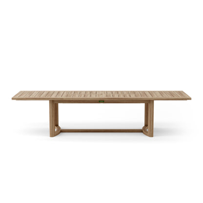 Anderson Teak Coronado 13-Piece Extension Dining Table Set