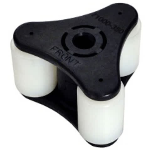 Blue White Triple Roller Assembly, (3 Rollers), Fits A-100N and A1 Series Pumps | 71000-350