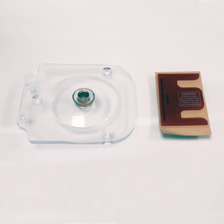 Blue White Flex-Flo A-100 Pump Head Retrofit Kit, Includes Clear Cover and Adhesive Spacer Pad, Kit Allows Pumps Shipped Prior to 9/1/2015 to Utilize New Style Tube Assembly | 72000-550