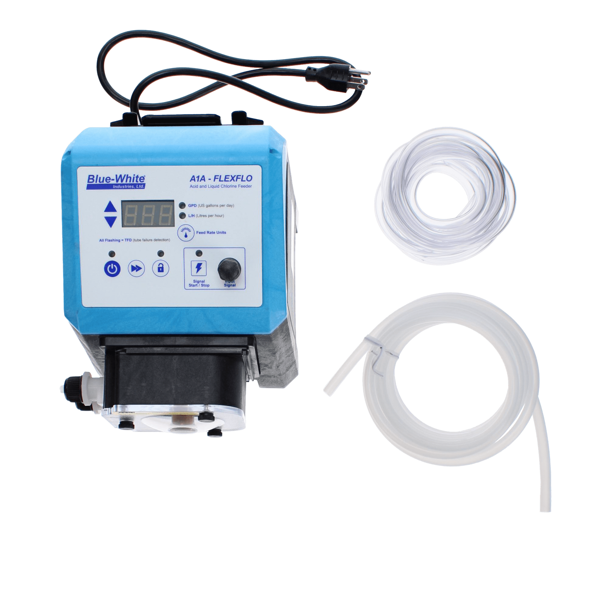 Blue White Flex-Flo A1A Series Peristaltic Metering Pump, 100 GPD | A1A4-7T