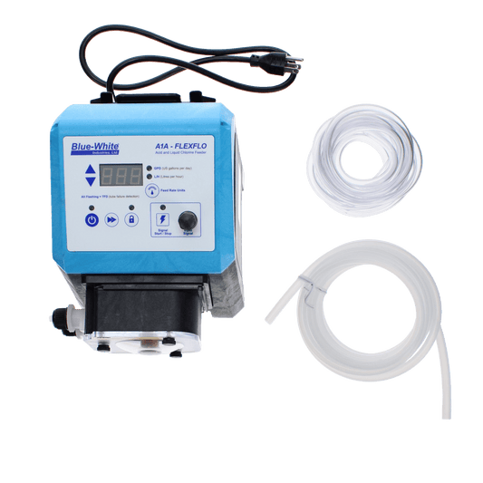 Blue White Flex-Flo A1A Series Peristaltic Metering Pump, 100 GPD | A1A4-7T