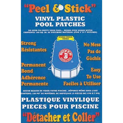 Boxer Adhesive Vinyl Plastic Pool Patch