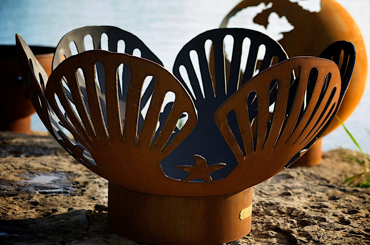 Fire Pit Art Barefoot Beach Fire Pit, 42"