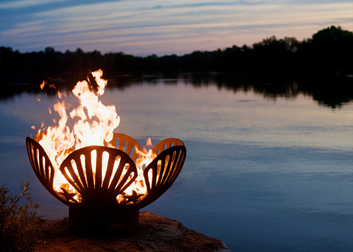 Fire Pit Art Barefoot Beach Fire Pit, 42"