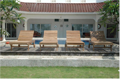 Anderson Teak Capri Sun Lounger 4-Piece Set