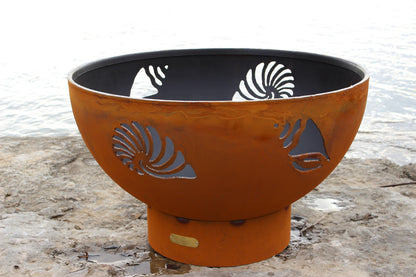 Fire Pit Art Beachcomber Fire Pit, 36"