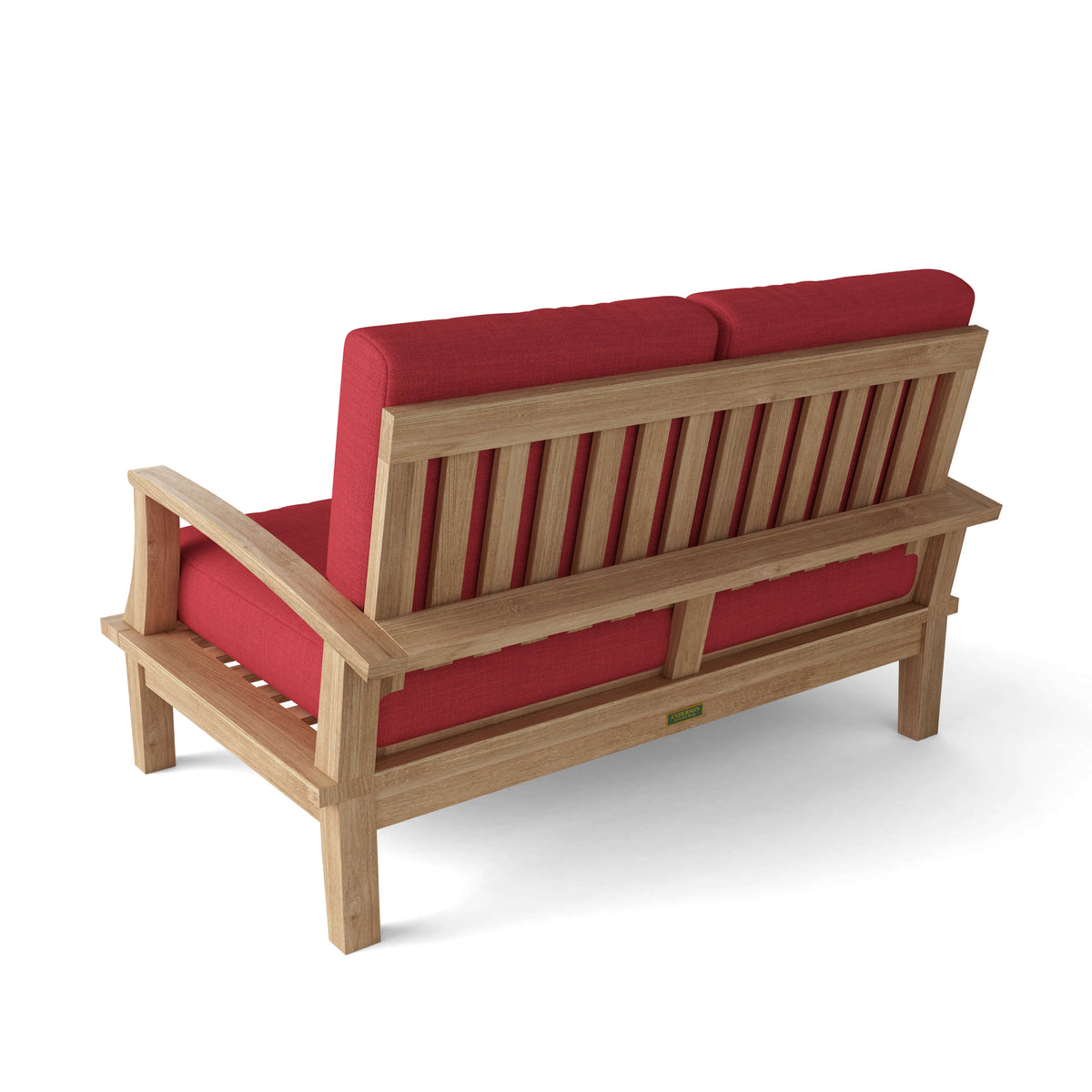 Anderson Teak Brianna Deep Seating Loveseat + Cushion