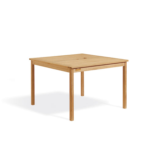 Oxford Garden Oxford Teak 42" Square Dining Table shown on a plain white background