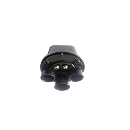 CMI J-Box Single Fixture Thermocraft 3-Hole Black | JBP75175