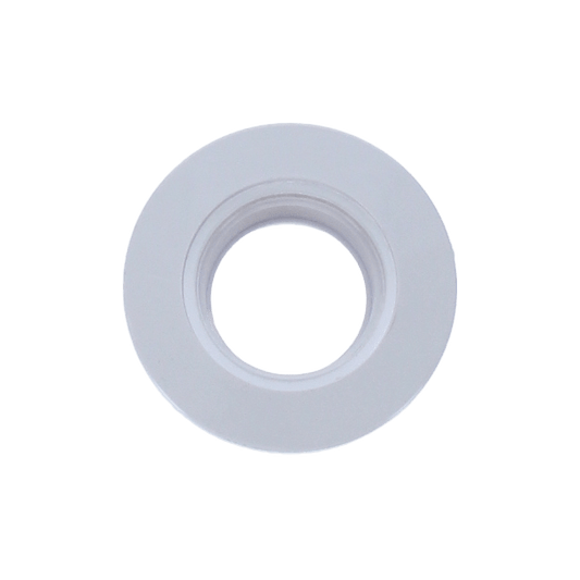 Custom Molded Products Wall Fitting, CMP, 1-1/2"FPT x 2" Insider, 3-1/2"fd, White