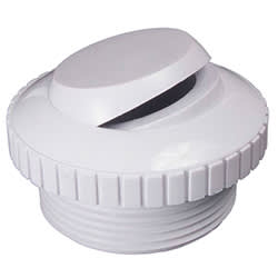 Custom Molded Products Pool and Spa Eyeball Sp1419a Jet 1.5" Threaded to Slotted Open White Adjustable
