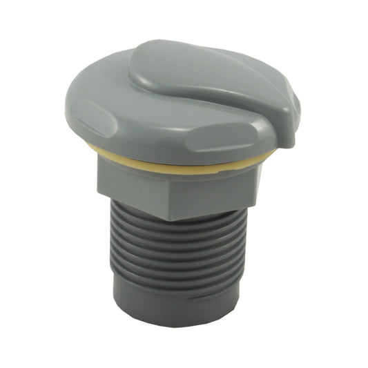 Custom Molded Products Spa Air Control, 1" Socket, Black, Gunite/Fiberglass | 25098-004-000