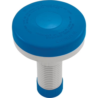 CMP 27051-019-000 blue and white floating spa chlorinator dispenser for 1-inch chlorine or bromine tablets, replacement for Pentair R171090