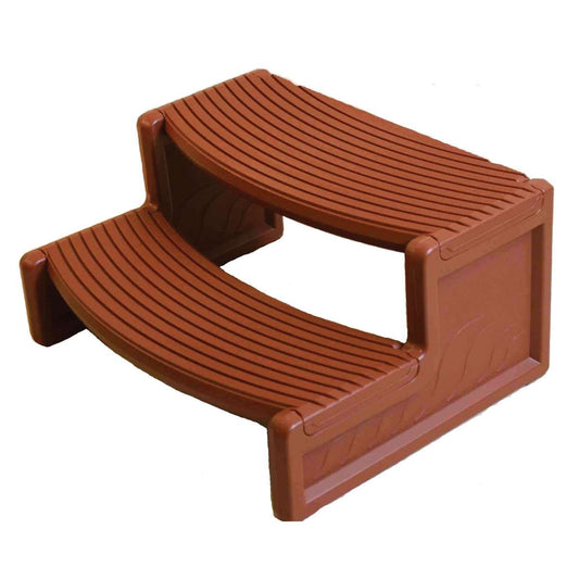 Cna- Confer Handi-Step Spa Step - Redwood Fits Straight And Round Spas - Color Not Available In 2022 | HS2-R