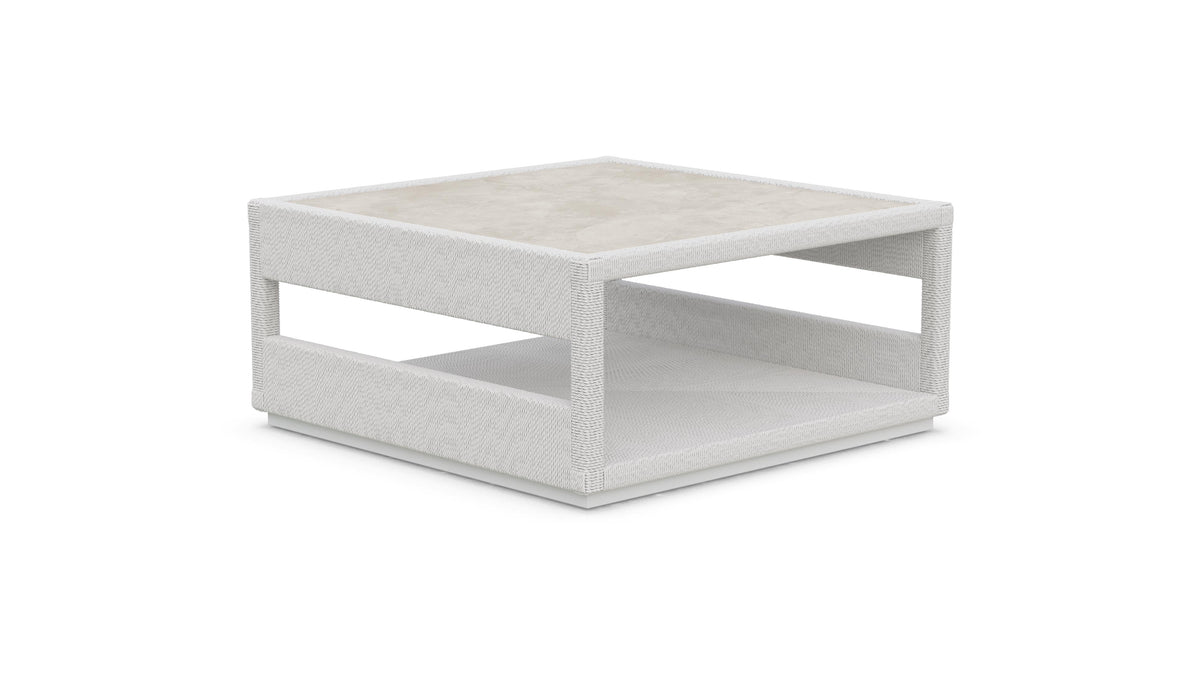 Cyprus Coffee Table, Base Only, Bone