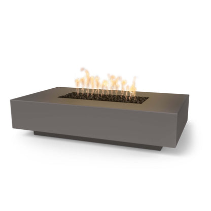 The Outdoor Plus Cabo Linear Fire Pit, 56", GFRC Concrete | OPT-CBLN56