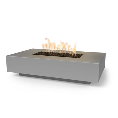 The Outdoor Plus Cabo Linear Fire Pit, 66", GFRC Concrete | OPT-CBLN66