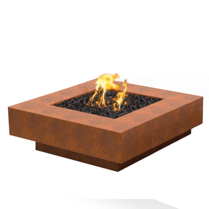 The Outdoor Plus Cabo Square Fire Pit, 60", Metal Collection | OPT-CBSQ60CS