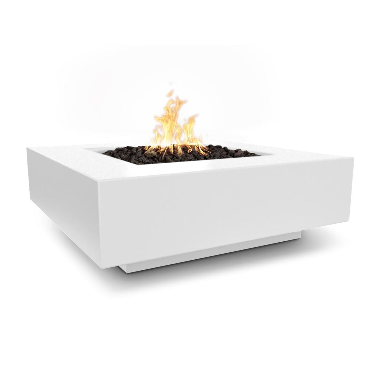 The Outdoor Plus Cabo Square Fire Pit, 36", GFRC Concrete | OPT-CBSQ36