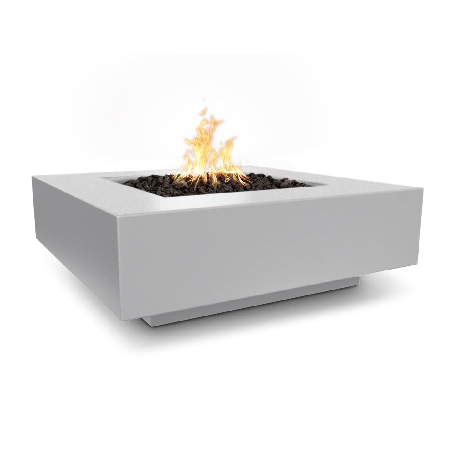 The Outdoor Plus Cabo Square Fire Pit, 36", GFRC Concrete | OPT-CBSQ36