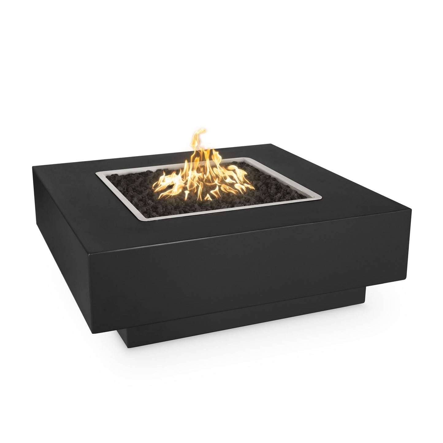 The Outdoor Plus Cabo Square Fire Pit, 48", Powder Coat | OPT-CBSQ48PC