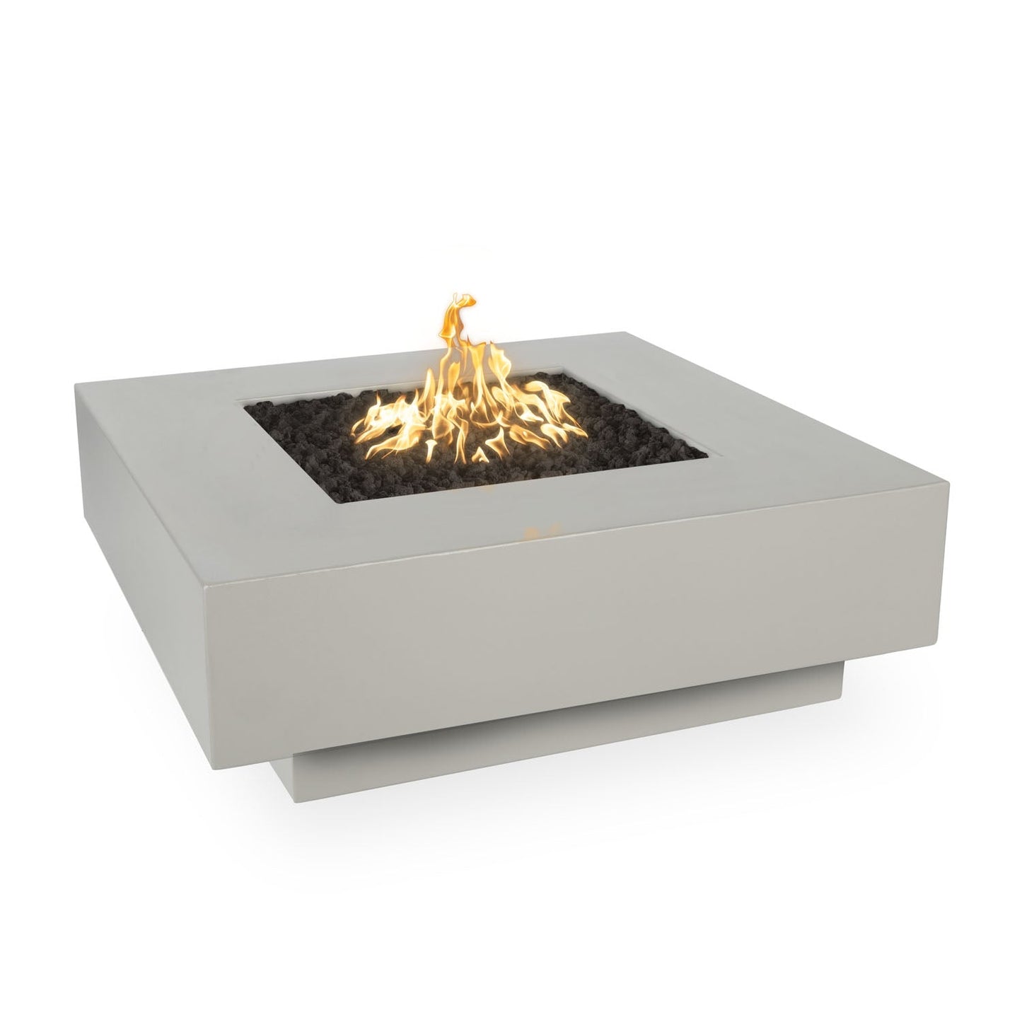 The Outdoor Plus Cabo Square Fire Pit, 48", Powder Coat | OPT-CBSQ48PC