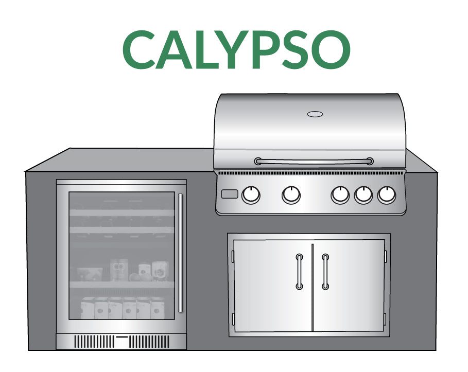 Patio Breeze Calypso complete outdoor kitchen