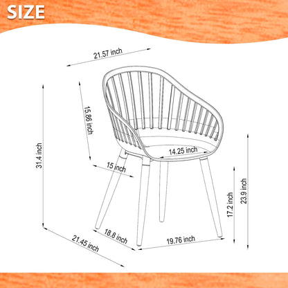 Amazonia Leyland 11 Piece Extendable Patio Dining Set, White Chairs
