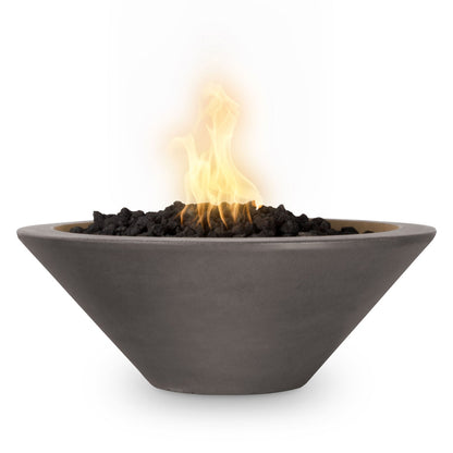 The Outdoor Plus Cazo Fire Bowl, 31", GFRC Concrete | OPT-31RFO