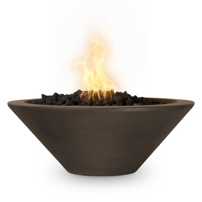 The Outdoor Plus Cazo Fire Bowl, 36", GFRC Concrete | OPT-36RFO