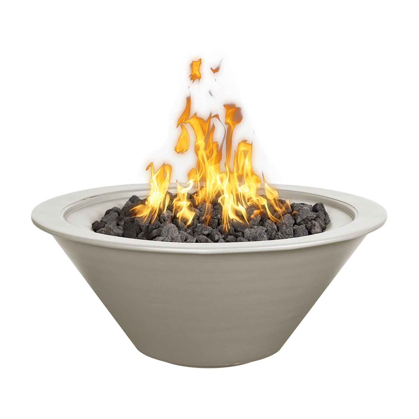 The Outdoor Plus Cazo Fire Bowl, 24", Powder Coat | OPT-R24PCFO