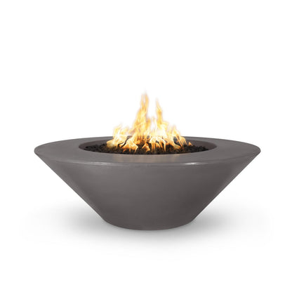 The Outdoor Plus Cazo Fire Pit Wide Ledge, 60", GFRC Concrete | OPT-CZ60