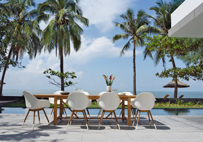 Amazonia Leyland 9 Piece Extendable Patio Dining Set