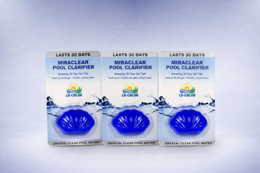 Lo Chlor MCR3030-3 Miraclear Clarifier Gel Tab (30,000 Gallons) (3 Pack)