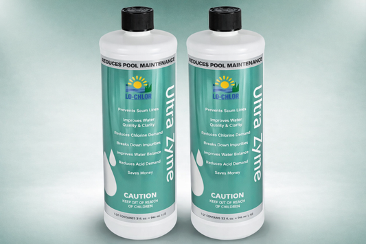 Lo Chlor UZ008-2 Ultra Zyme Enzyme Quart (2 Pack)