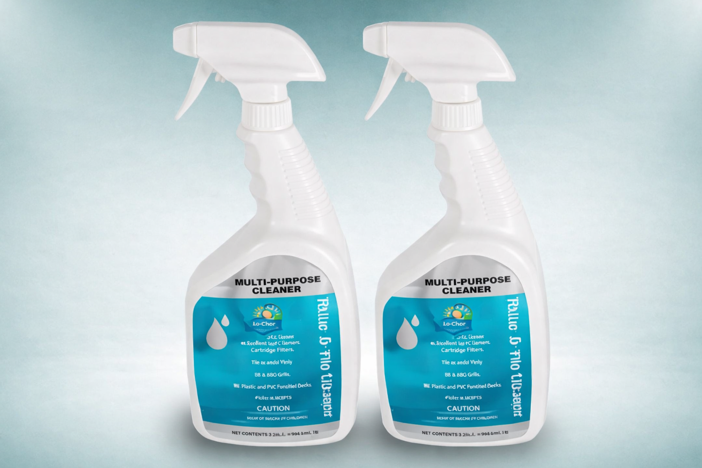 Lo Chlor FAT123-2 Filter & Tile Cleaner (2 Pack)