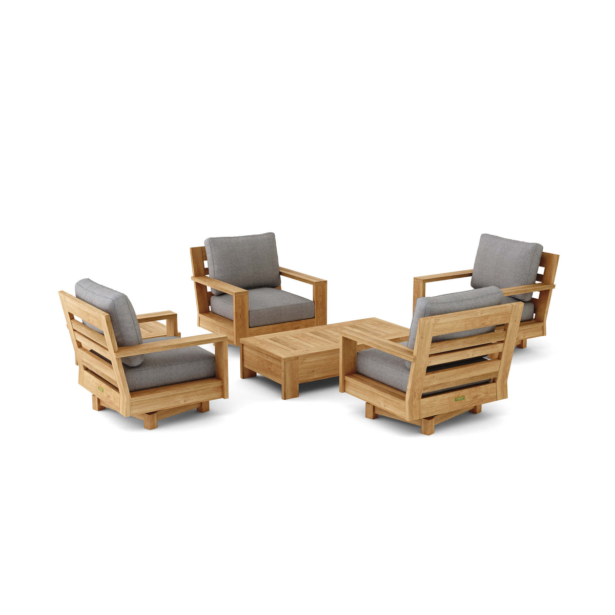 Anderson Teak Madera 6-Piece Deep Seating Set