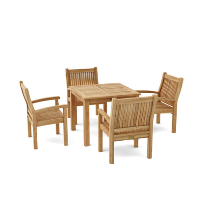 Anderson Teak Bahama Sahara 5-Piece Bistro Table
